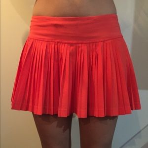 Lululemon skirt with shorts underneath